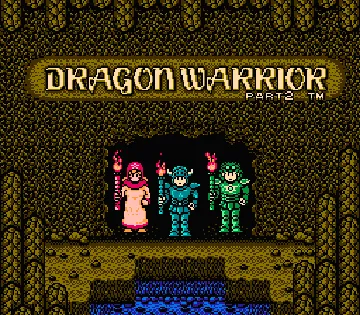 Dragon Warrior II (USA) screen shot title